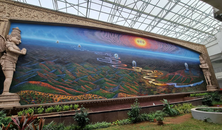 Comfortable rooms at Nandakam Rest House